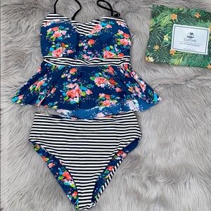 Cupshe Tankini Size Large